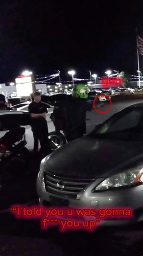 He pulled a gun 😳 | Part 2 Soon #gun #fight #motovlog #gopro