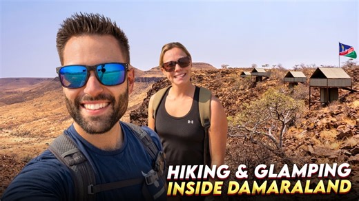 Namibia Damaraland adventure hiking and glamping in the wild