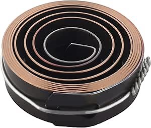 MroMax Drill Press Return Spring, Quill Spring Feed Return Coil Spring Assembly 70.87"x0.75"x0.04"1PCS