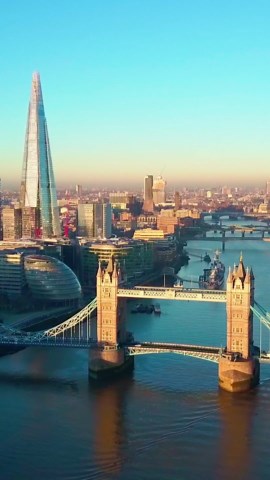 The Shard: Drone Views of London's Stunning Glass Skyscraper.