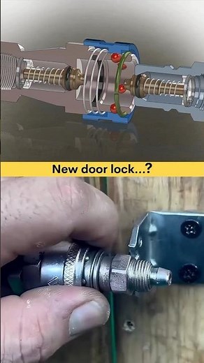 New Door Lock Mechanism 🔐 Super Easy Locking System Explained | Engineering Idea | Smart Lock Design