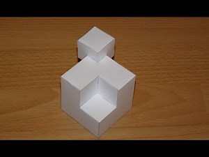 Paper Cubic Shape Tutorial