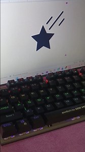 Typing these numbers creates visual magic #keyboard #satisfying #trending