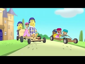 The Race Around Cuddlestown! | Bananas in Pyjamas Season 1 | Full Episodes | Bananas In Pyjamas
