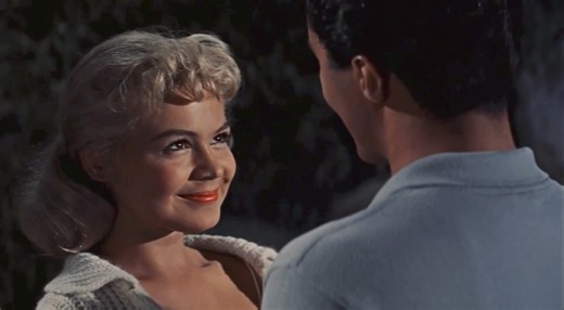 11K views · 480 reactions | Wishing the handsome and talented James Darren a very happy birthday today! 拾 James signing “There’s No Such Thing” to Sandy in “Gidget” (1959).  | Sandra Dee | Facebook