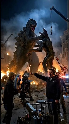 GODZILLA 2014 - Behind the scenes — unfiltered 🎬” #BTSUnfiltered #Godzilla #BehindTheScenes
