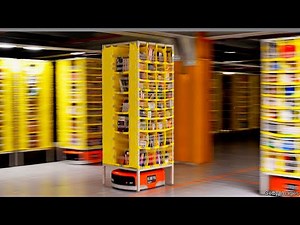 Amazon has acquired a manufacturer of robotic pallet stackers.