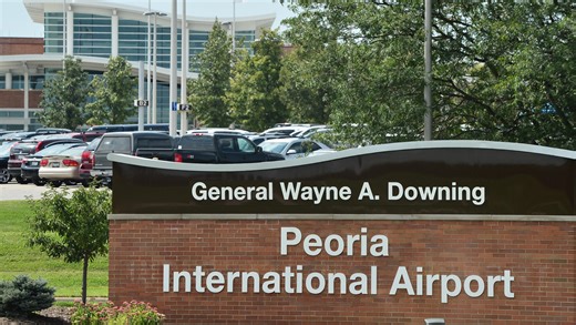Peoria's airport set an annual passenger record in 2025. See the numbers