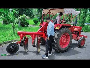 Disc Plough I Settings I Agriculture Implements I Equipments I Farm Machinery #tractorparts #tractor