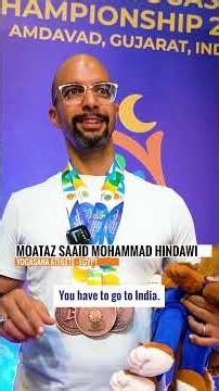 "It feels great" | Egypt's Moataz Hindawi on winning 3 medals at 1st World Yogasana Championship