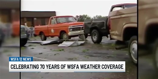 WSFA celebrates 70 years of weather coverage
