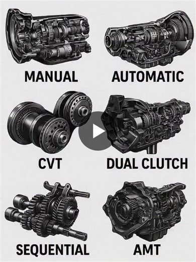 Beyond Manual vs. Automatic: there are total 6 different transmissions! 1. Manual Transmission (MT) Also known as a stick shift, this is the most traditional form. It requires the driver to… | Ken Kuang | 12 comments