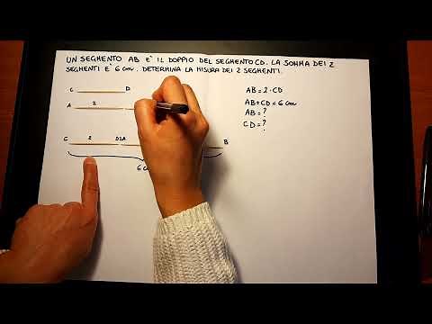 Problems with segments 1 - first grade