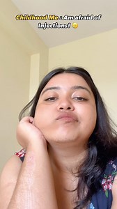 Am Even not Afraid of His Injection now! 👻❤️ #reelitfeelit | Shruti Jhariat