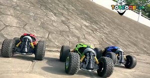 8.4K views · 85 reactions | This Amazing Racing Stunt RC Car Is Also An Enormous Monster Truck. By Pressing One Button On The Transmitter, You Can Transform It Into The Other Shape & Continue To Drive =D Book Here: https://www.toyzone.pk/double-sided-4wd-stunt-off-road-rc-crawler.html For More Details & Assistance Please Call/Whatsapp: 0321-1222869 | 042-37376063 | ToyZone.Pk | Facebook