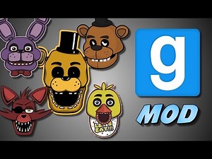Garry's Mod: Five Nights At Freddy's NPC's Mod Showcase