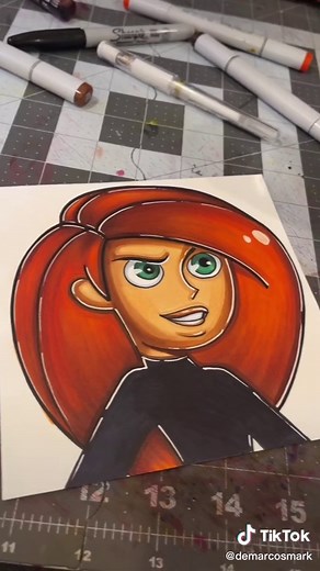 Kim Possible Art: Capturing Shego's Realistic Drawing