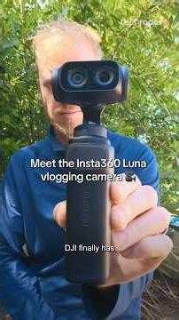 I tried the Insta360 Luna vlogging camera, and its removable multifunction screen is brilliant 🤩