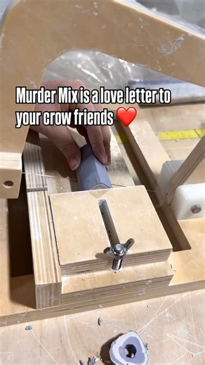 Bee Cups for Thirsty Pollinators on Instagram: "It might be snowy outside, but we are thinking about our crow friends. Each piece of Murder Mix is made of kiln-fired porcelain with our ultraviolet ceramic glaze. #beecups #crowfriends #handmade #zeroplastic"