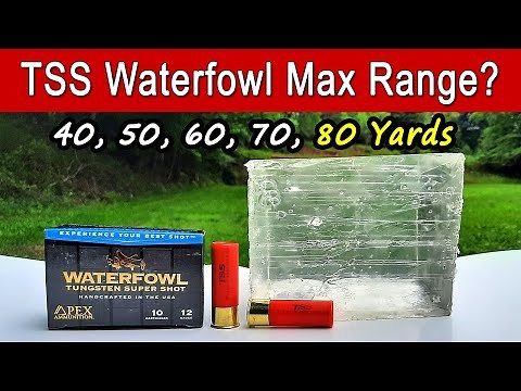 What Is The Max Range For TSS Waterfowl Ammo? TESTED