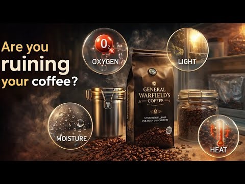 How to Store Coffee Properly (Most People Ruin It Without Knowing)