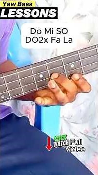 Give this Progression a Seben Bass lines 1 4 5 4 #seben #makossa #africanpraise #progression