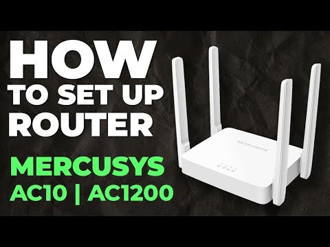 ✅ How to Set Up Mercusys AC10 | How to Setup Mercusys AC1200 AC10 WiFi Router