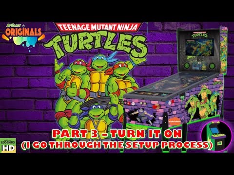 Atgames Legends Pinball HDP: Part 3 - Turn It On & Go Through Setup Process