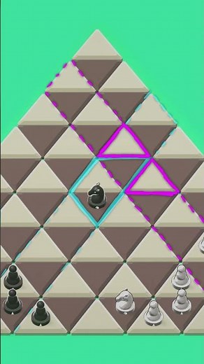 Triangular Chess #chess #chess2 #gamedev