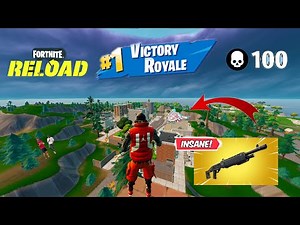 Fortnite Reload *New* Season Mongraal Nike Skin OG | High Kill Controller Gameplay