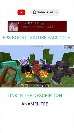 FPS BOOST TEXTURE PACK 1 21+ #minecraft #cpvp #hypixel #pvp #mc #skywars #texturepvp #minecraftpvp