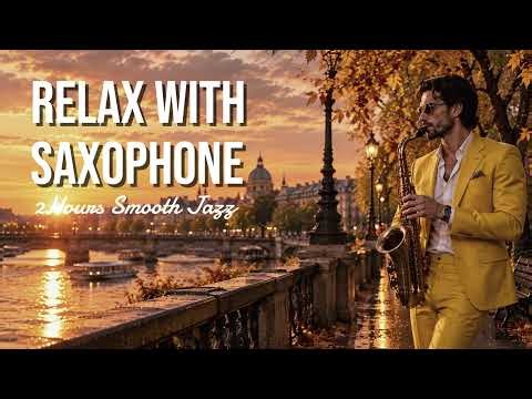 Golden Autumn Sax 🍂 Relaxing Jazz for Sleep, Focus and Meditation