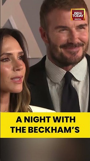 A Night With The Beckhams – Inside Their Glamorous Evening