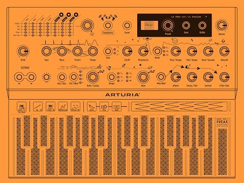 ARTURIA MICROFREAK DEMO part 1