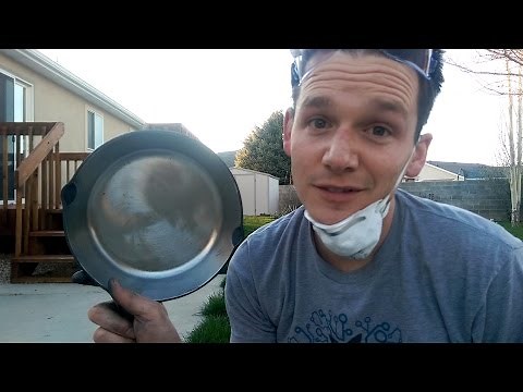 Make Cast Iron Smooth and Non Stick