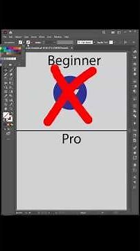 beginner vs pro logo design in illustrator | abstract logo tutorial #abstractlogo