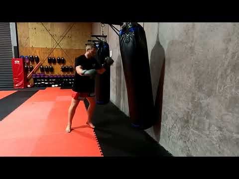 3 combos for the heavy bag