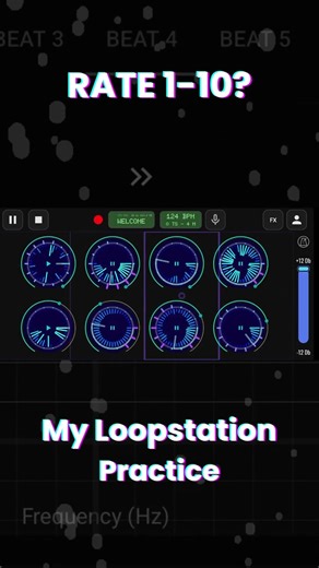 Beat Voices - Walking - Android Loopstation App Practices #shorts #beatbox #loopstation