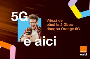 Testează acum adevăratul 5G cu viteză de până la 2 Gbps, doar la Orange