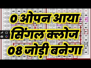 Kalyan Trick Today 08-01-2026 | Kalyan Open & Panel Line