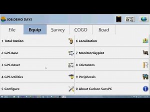 SurvCE Base Setup & Rover Localization Tutorial