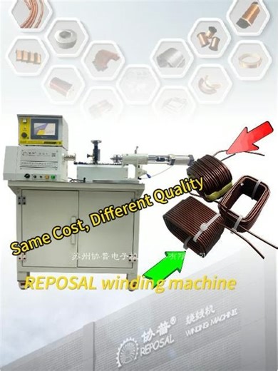 Take a look at Chinese winding machine factories: with the same cost input, different winding machines yield totally different coil quality. Feel free to contact us for more details.