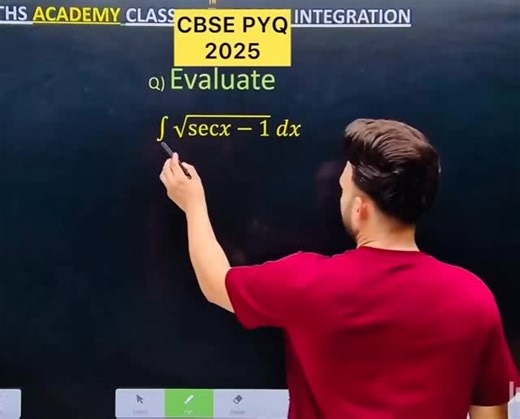 Shivang Gupta on Instagram: "Q) Integration ∫√secx - 1 dx #class12 #cbse #maths ##maths #integration #smartclas #integration #maths #integrationclass12 #integrationclass12 #integrationclass12 #maths #integrationclass12 #integrationclass12 #cbse2024 #CBSE #cbse2024 #CBSE2025 #CBSE2025 #cbse2024 #CBSE2025 ,#cbse #maths #cbse2026 #maths #cbse2024 #CBSE2025 #maths #cbse2024 #CBSE2025 #integration ,#cbse #maths #cbse2026 #maths #cbse2024 #CBSE2025 #cbse #integration #cbse #maths #integration #cbse #m