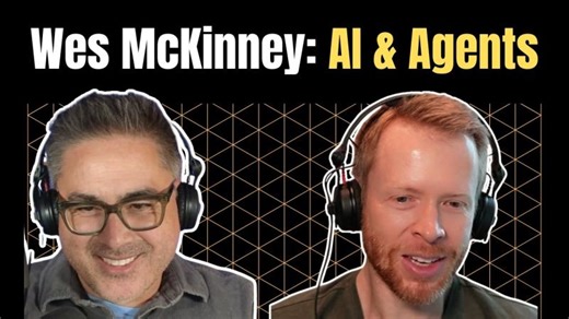 Wes McKinney on AI Coding Agent Workflows | Joe Reis posted on the topic | LinkedIn