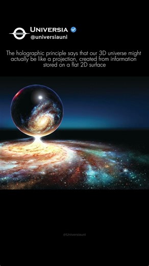 ​Is the Universe a 2D Projection? 🌀🌑