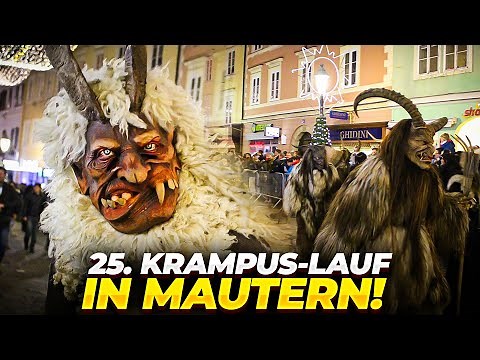 25th Krampus Run in Mautern