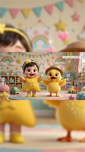 Peak A boo !! | Simple Song for Kids | DodoDuck Song #kidssongs #3dcartoon #abcsong