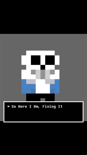 Remaking My Sans Spirte #undertale #deltarune #memes #funny #deltarunechapter2