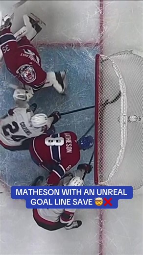 Incredible Goal Line Save by Matheson