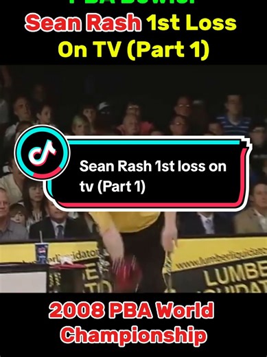 Sean Rash's Historic 1st Loss on TV in 2008